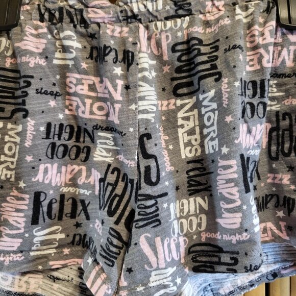 Secret Treasures Sleep Shorts XL More Naps Gray - Picture 2 of 5